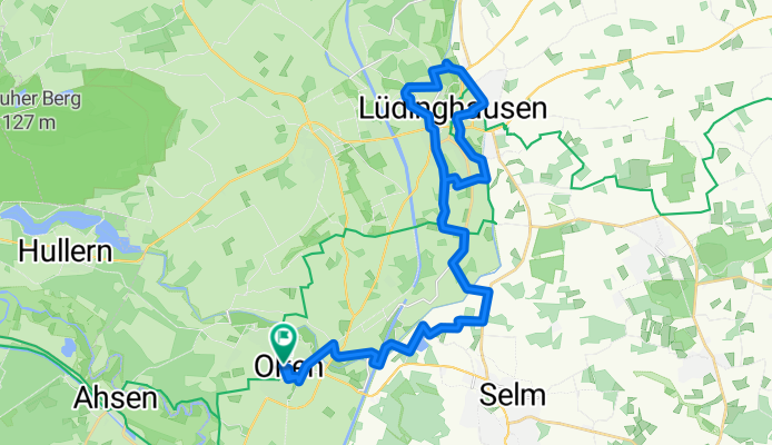 AR1_38-Olfen-AlteFahrt-Ternscher See- Lüdinghausen-Stever-Klutensee-Ternscher See-Olfen