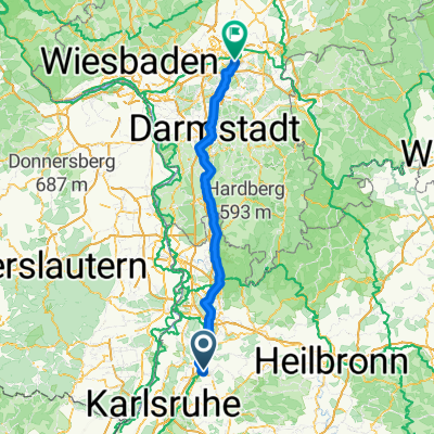 Bruchsal - Offenbach am Main