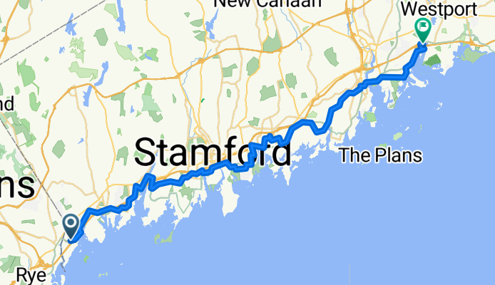 Wessels Pl, Greenwich to Riverside Ave, Westport