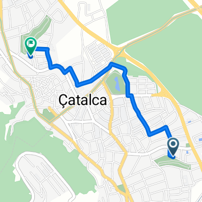 100.yıl Parkı doğru