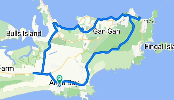 Davidson St, Anna Bay to Margaret St, Anna Bay