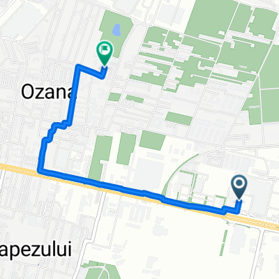 Route from Bulevardul Theodor Pallady