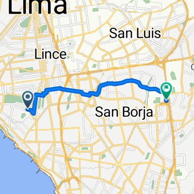 Bulevard Roosvelt, Lima to Lima