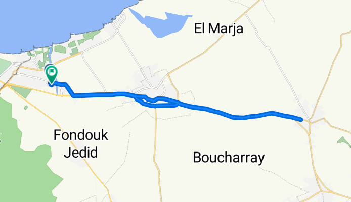 Bordj Cedria to Bordj Cedria