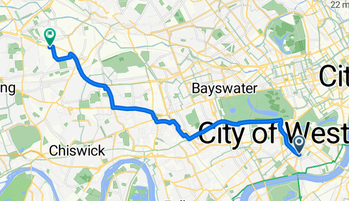 Ebury Bridge, London to Concord Road, London