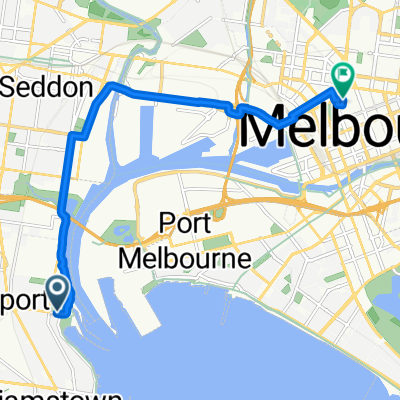 North Road to K Shed