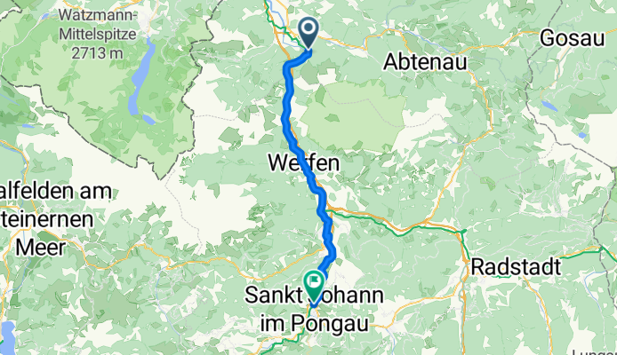 Scheffau am Tennengebirge - Sankt Johann im Pongau