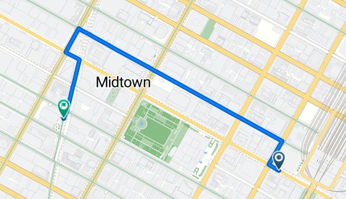 Park Ave, Nueva York a 7th Ave, Nueva York