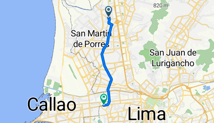 Olimpo Mz. to Calle Beta