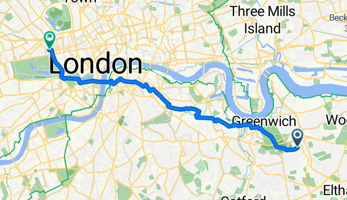 Kidbrooke Grove, London to Nutford Place, London