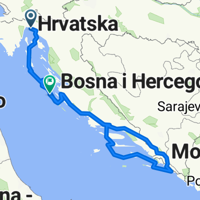 From Rijeka to Dubrovnik