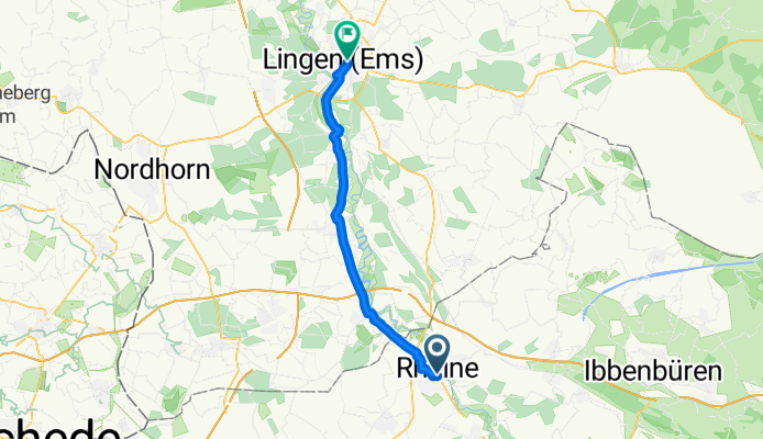 Von Rheine bis Lingen (Ems)