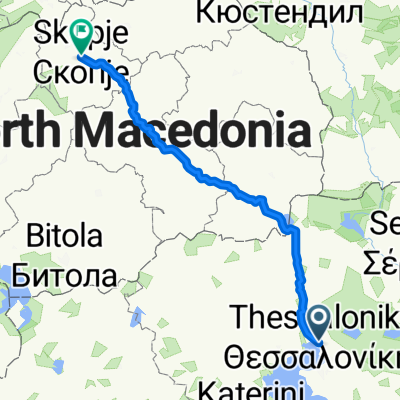 From Thessaloniki to Skopje