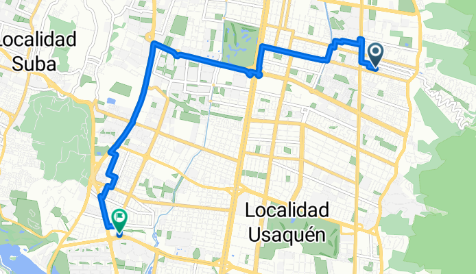 De Calle B a Avenida Carrera -59