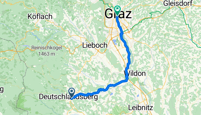 Deutschlandsberg - Graz