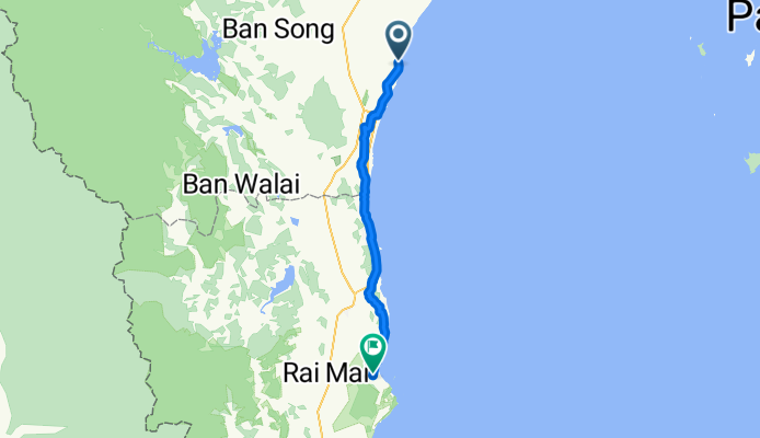 Cha-am - Sam Roi Yot