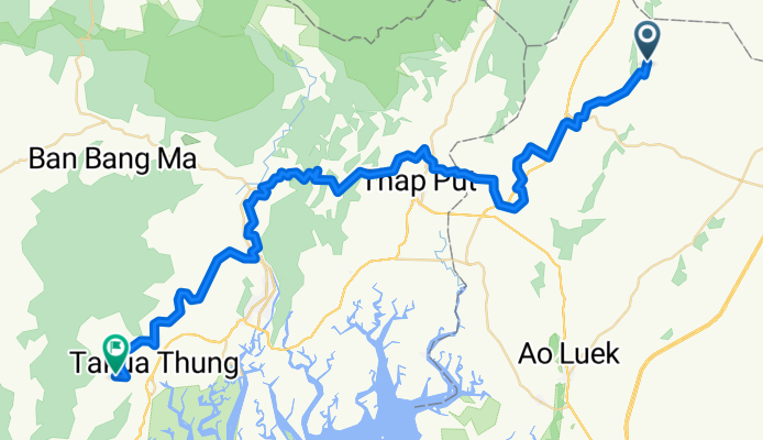 Plai Phraya - Takua Thung