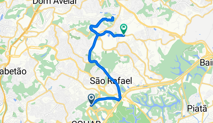 5ª Avenida, Salvador a Alameda Jatobá, Salvador