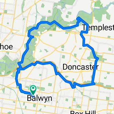 Marion Ave, Balwyn to Grosvenor Pde, Balwyn