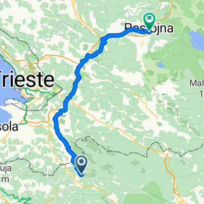 From Buzet to Postojna