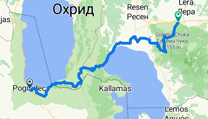 From Pogradec to Bitola