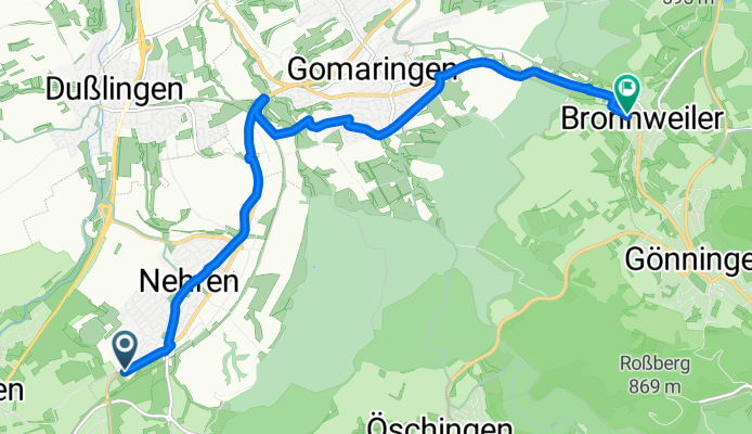 Von Mössingen bis Reutlingen