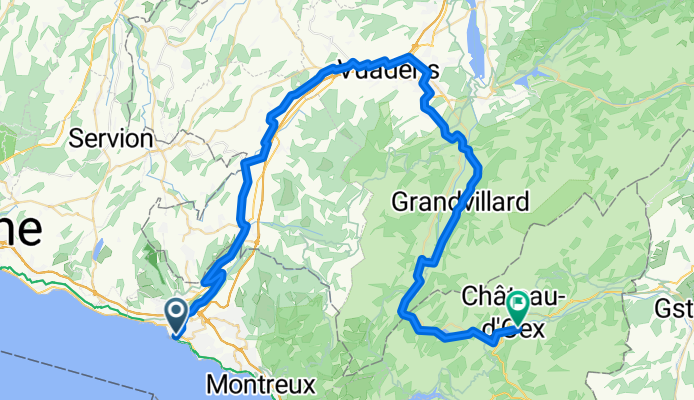 Vevey - Château-d'Oex