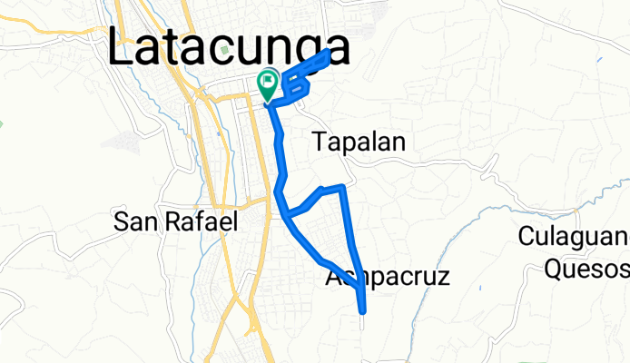 Bomboña, Latacunga a Pichincha, Latacunga