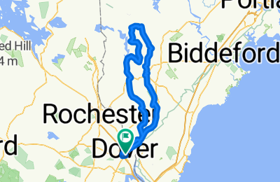 Route in der Bikemap App öffnen