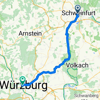 Von Schweinfurt bis Würzburg