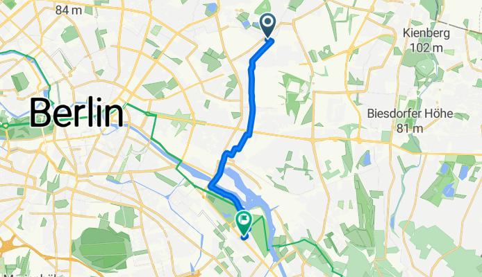 Orankestraße, Berlin nach Platanenweg, Berlin