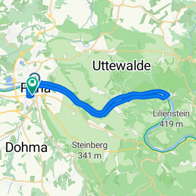 korte route bij aankomst