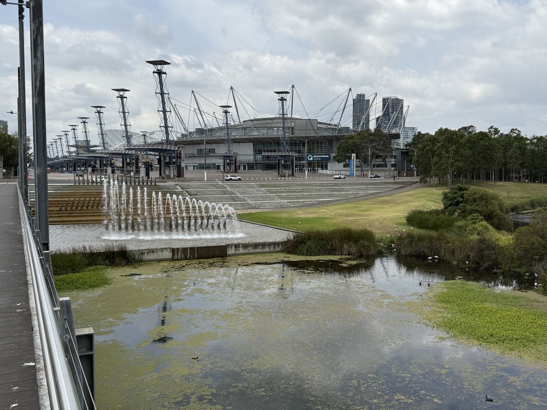 Sydney Olympic Park to Olympic Bvd, Sydney Olympic Park