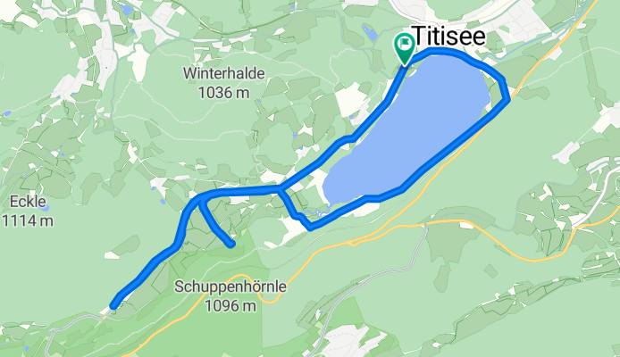 Titiseerundweg mit Abstecher