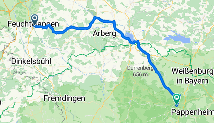 Feuchtwangen - Treuchtlingen