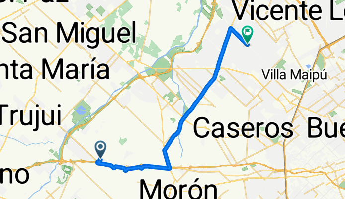 parque leloir a casa