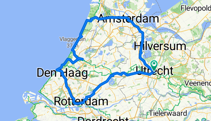 Route in Utrecht