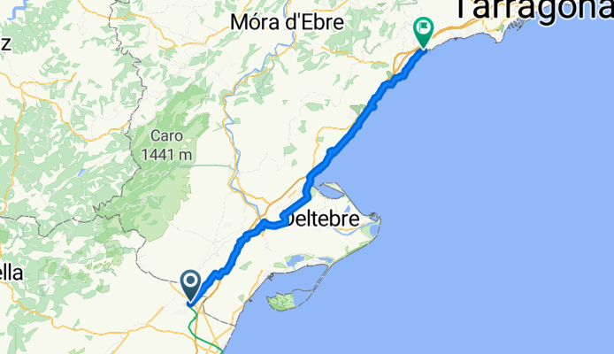 Ulldecona - Mont-roig del Camp