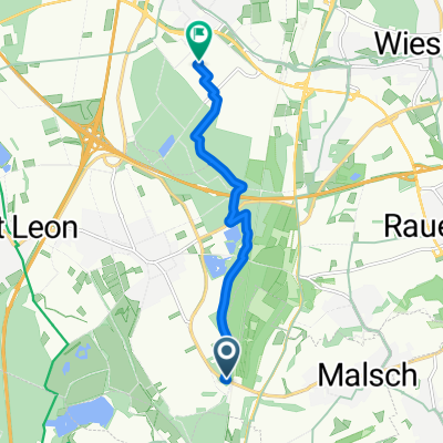 From Malsch to Walldorf