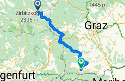Route in der Bikemap App öffnen