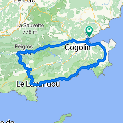 Route in Grimaud
