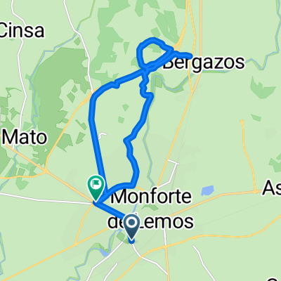 vuelta camino vía rápida lugo