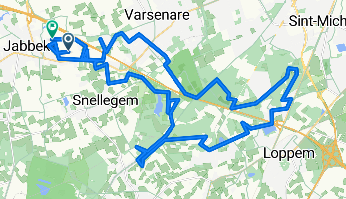 Vlamingveld, Jabbeke naar Vlamingveld, Jabbeke