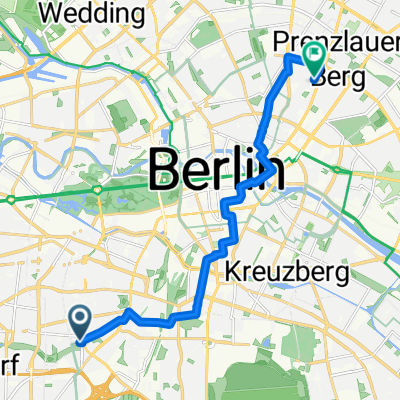 Rathaus Schöneberg to Wörther Straße