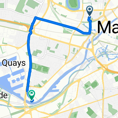 Route in Manchester
