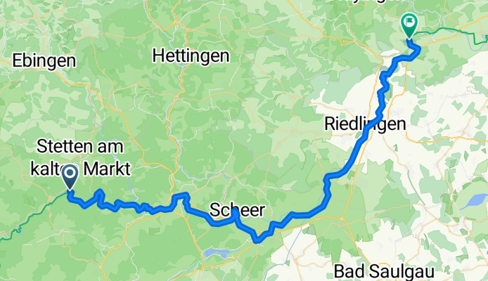 Stetten am Kalten Markt - Rechtenstein