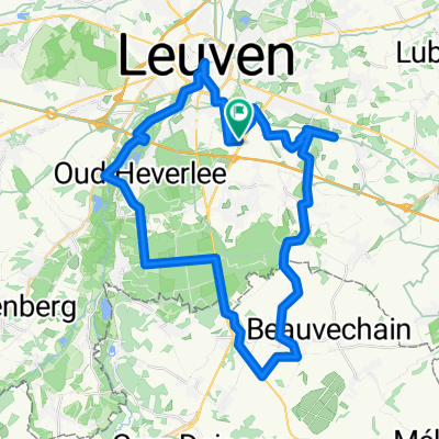 Graveling in Leuven and the surrounding forests