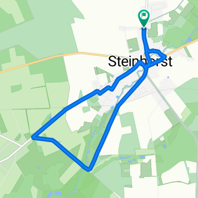 Bargfelder Weg, Steinhorst nach Bargfelder Weg, Steinhorst