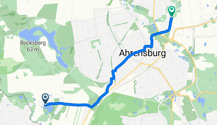 Greelkamp, Ahrensburg nach Niebüllweg, Ahrensburg