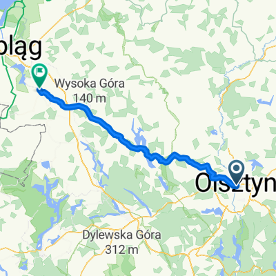 Olsztyn - Pasłęk